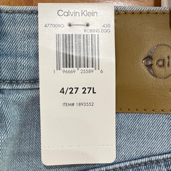 Calvin Klein Women Skinny Jeans - Light Blue Wash - Picture 5 of 6